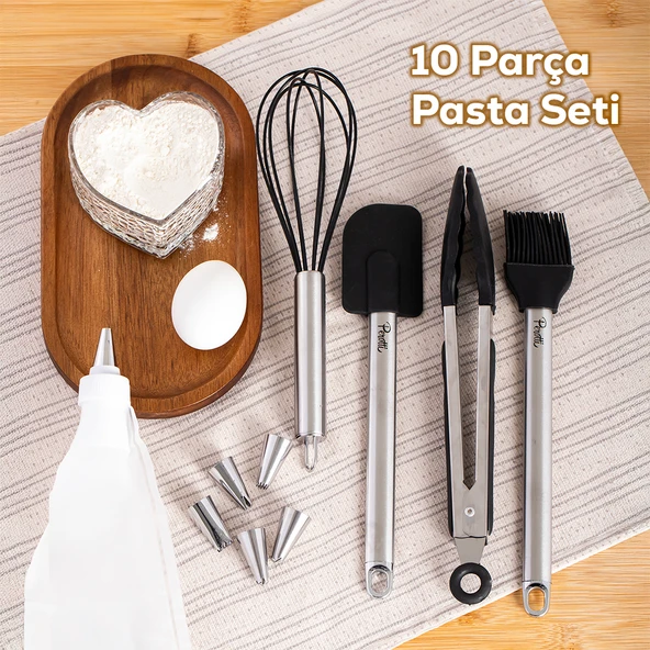 Perotti 15965 Cake 10 Parça Pasta Servis Seti ürün görseli 1
