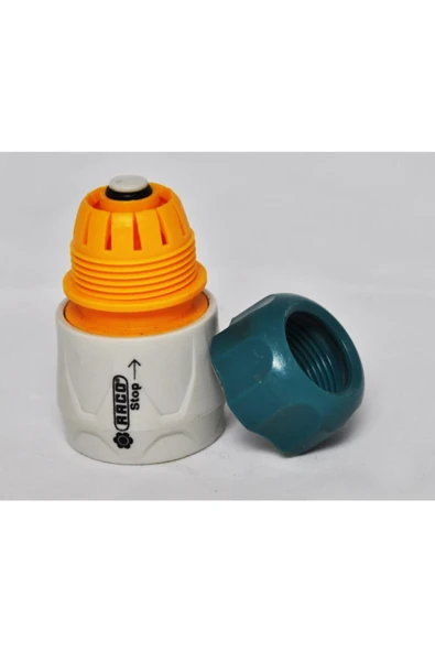 Raco Expert Hortum Bağlantı Adaptörü Stoplu 1/2" 55205 ürün görseli 1