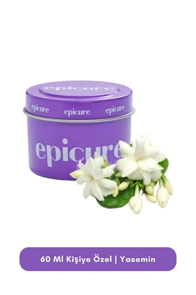 Epicure Tek Kullanımlık Hijyenik Mini Konserve Sir Ağda Yasemin 60 Ml ürün görseli 1
