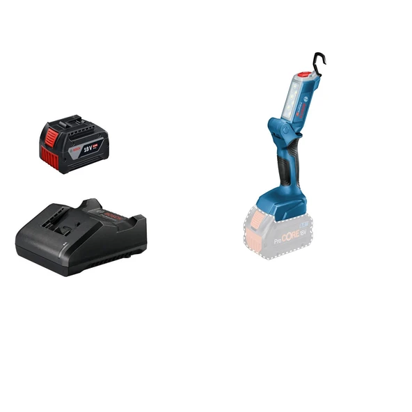 Bosch GLI 18V-300 C 1x5.0Ah Akülü Fener ürün görseli 1