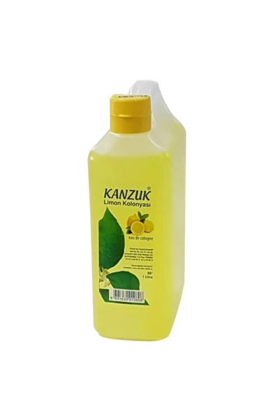 Kanzuk Kolonya Limon 1 Litre 80 Derece ürün görseli 1