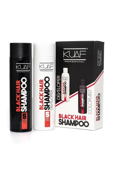 Kuaf Profesyonel Black Şampuan 2 x 250 Ml Set ürün görseli 1