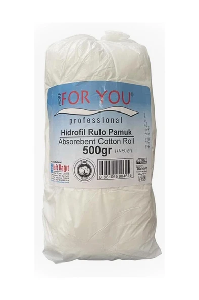 More For You Hidrofil Rulo Pamuk 500 Gr ürün görseli 1