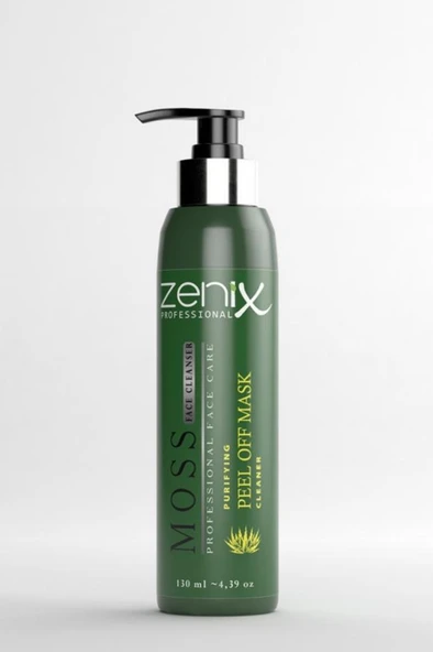 Zenix Soyulan Yüz Maskesi 130 Ml Pompalı Yeşil ürün görseli 1