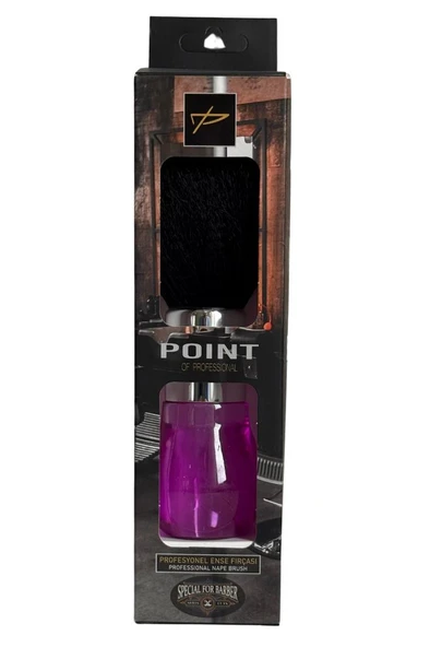 Point Ense Fırçası 0045 Oval Mor - Resim 2