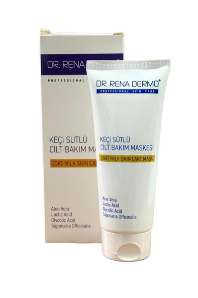 Dr. Rena Dermo Keçi Sütlü Cilt Bakım Maskesi Aloe Vera 100 Gr ürün görseli 1