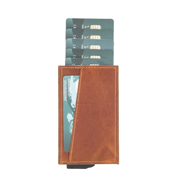 Mondello Magic Deri Kartlık G19 Taba - Resim 3