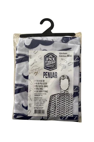 FNX Berber Önlük Kesim Penuarı 115x150 Cm Dijital Baskı Nu:6 ürün görseli 1