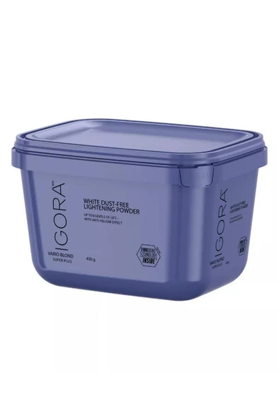 Schwarzkopf Igora Vario Blond Plus Beyaz Toz Açıcı 450g ürün görseli 1