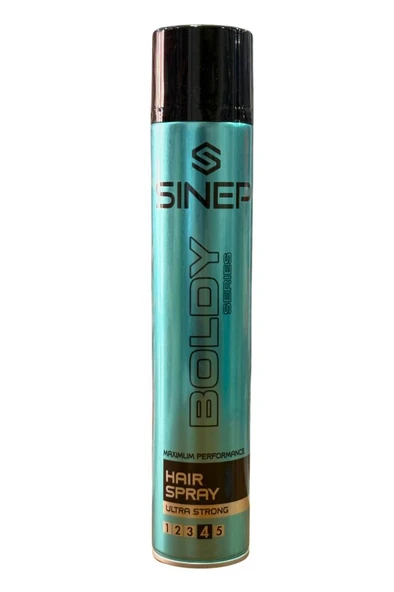 Sinep Ultra Strong Saç Spreyi Güçlü Tutuş Boldy Serisi 400 Ml ürün görseli 1
