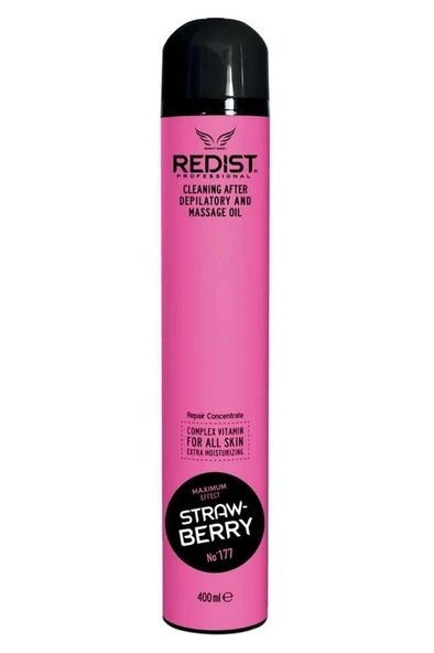 Redist Ağda Yağı Sprey Çilek Strawberry 400 Ml ürün görseli 1
