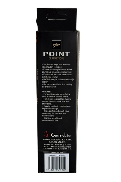Point Ense Fırçası 0046 Oval Mavi - Resim 3