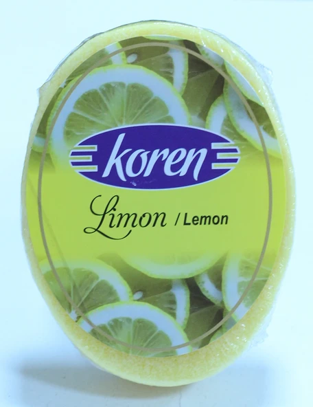 KOREN Limon Süngerli Sabun 120g ürün görseli 1