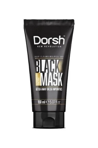 Dorsh Black Mask Yüz Maskesi 150 Ml Siyah ürün görseli 1
