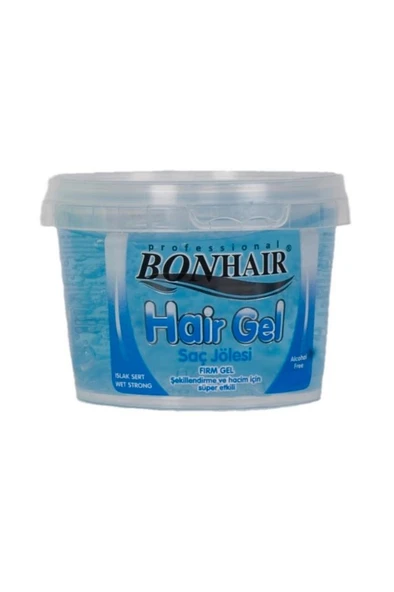 Bonhair Junior Saç Jölesi Islak Sert Görünüm 140 Ml (Mavi) ürün görseli 1