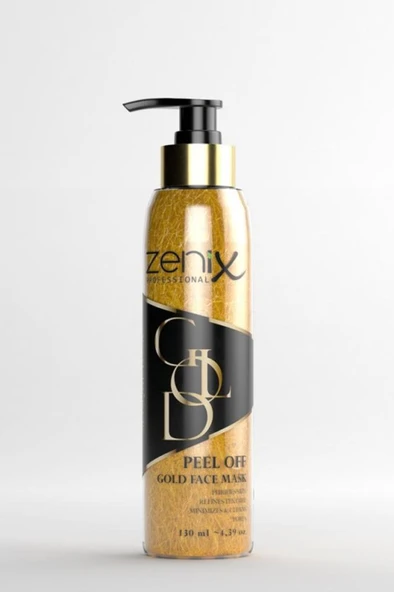 Zenix Soyulan Yüz Maskesi 130 Ml Pompalı Sarı ürün görseli 1