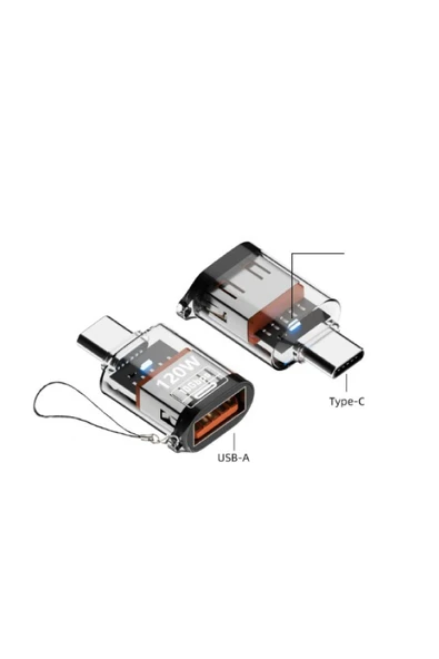 silabor Type-c to Usb 120W Destekli 10 Gbps Çevirici Dönüştürücü ürün görseli 1