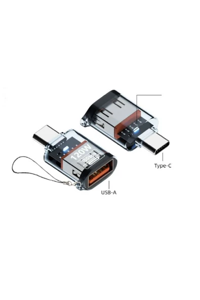 silabor Type-c to Usb 120W Destekli 10 Gbps Çevirici Dönüştürücü ürün görseli 1