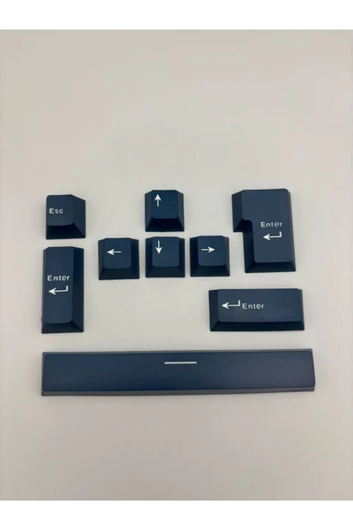 silabor 9 Tuş Keycaps PBT Tuş Takımı Mekanik Klavye Oyuncu Klavyesi Klavye Aksesuar ürün görseli 1