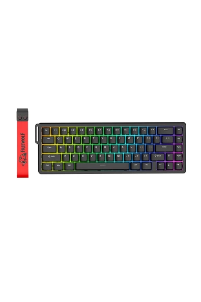 silabor Freewolf F68 He Esports Manyetik Switch Klavye - 0.125ms Ultra Düşük Gecikme, Rgb Aydınlatma ürün görseli 1