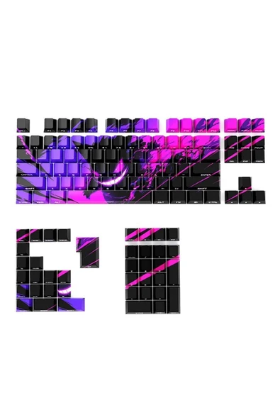 silabor Gengar Keycaps Tüm Klaveler ile uyumlu ürün görseli 1