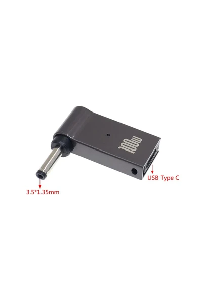 silabor 100 W USB Tip C Hızlı şarj adaptörü fiş konnektörü Evrensel USB C laptop Dönüştürücü 35x135 ürün görseli 1