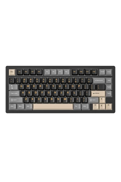 silabor Attack Shark X75 Full Kablosuz Mekanik Klavye - Alüminyum Gövde, RGB Aydınlatma ve Yüksek Performans ürün görseli 1