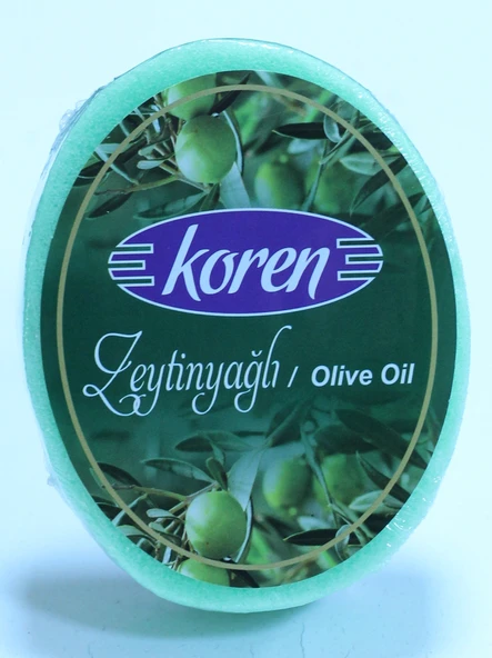 KOREN Zeytinyağlı Süngerli Sabun 120g ürün görseli 1