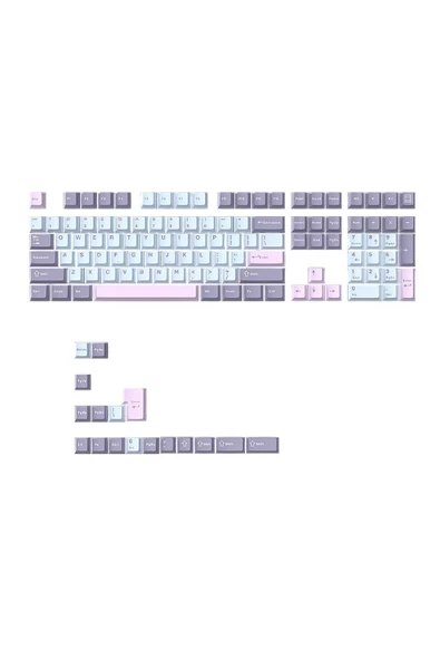 silabor Renkli Keycaps Tuş Takımı Mekanik Klavye Tuş Takımı ürün görseli 1
