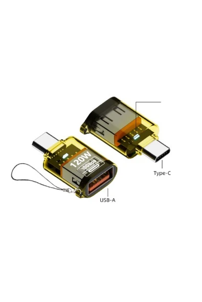 silabor Type-c to Usb 120W Destekli 10 Gbps Çevirici Dönüştürücü ürün görseli 1