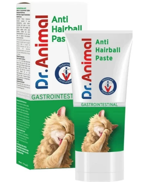 Dr. Animal Anti Hairball Kedi Maltı Gastrointestinal Destek 75 Ml. ürün görseli 1