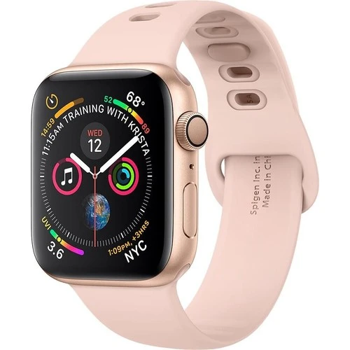 Spigen Apple Watch 40mm / 38mm (Seri 1/2/3/4/5/6/SE/7 ile Uyumlu) Kayış Kordon Air Fit Rose Gold - 061MP25406 ürün görseli 1