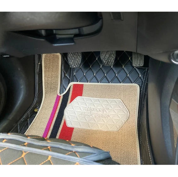 Nissan Juke 2011-2019 Arası Aracına Özel 8d Çift Katmanlı Havuzlu Paspas Takımı (Siyah) ürün görseli 1