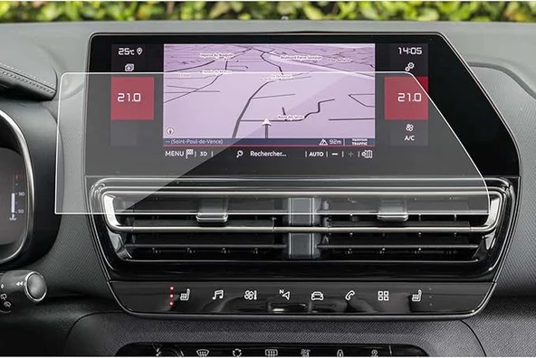 Citroen C5 Aircross Makyajlı Kasa 2024 2025 Model 10 Inç Multimedya Uyumlu 9h Nano Ekran Koruyucu ürün görseli 1