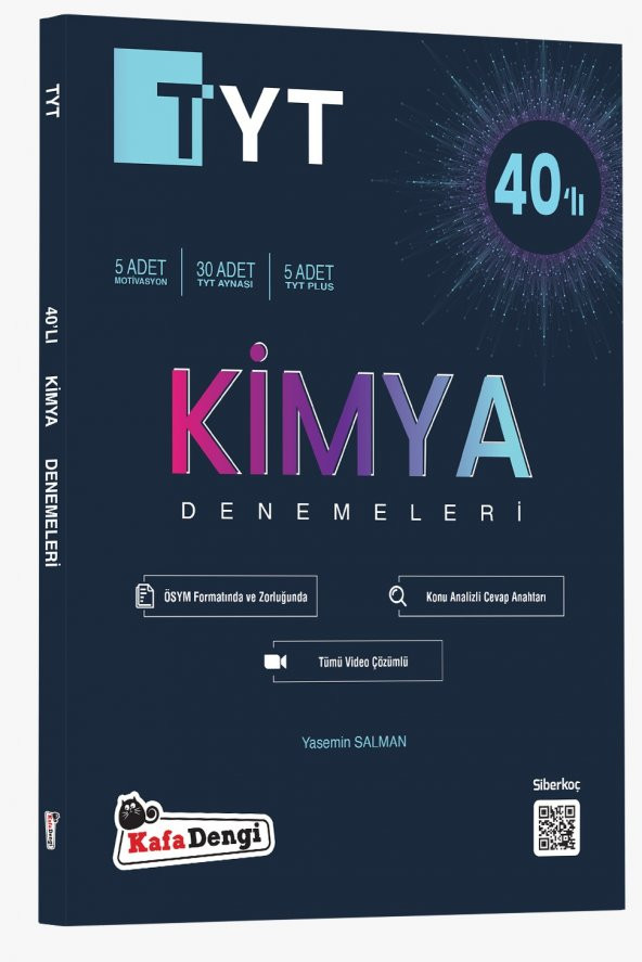 Kafadengi Tyt Kimya 40 Lı Branş Denemesi 2023 ürün görseli 1