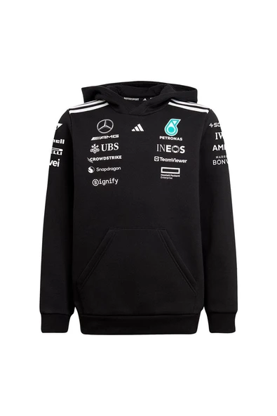 adidas Unisex Çocuk   Sweatshirt MER TM HOOD Y JX0683 ürün görseli 1