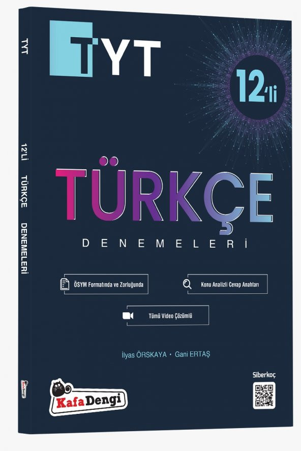 Kafadengi Tyt Türkçe 12 Li Branş Denemesi 2023 ürün görseli 1