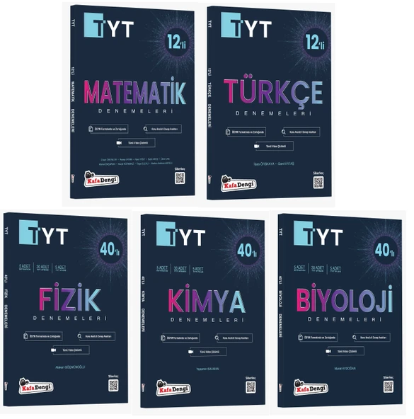 Kafadengi 2025 Tyt Sayısal Branş Deneme Seti ürün görseli 1