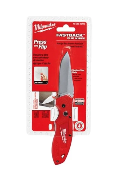 Milwaukee Fastback Çakı Tip Düz Ağızlı Bıçak - Resim 3