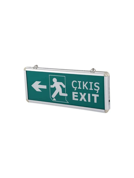 Ct-9170 Şarjlı Acil Çıkış Armatürü Çift Yönlü 3 Saat ürün görseli 1