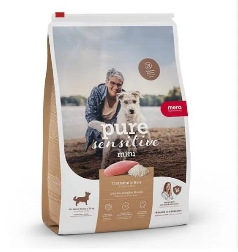 Mera Pure Sensitive Küçük Irk Hindili Köpek Maması 4 Kg ürün görseli 1