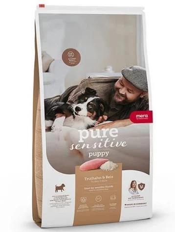 Mera Pure Sensitive Puppy Hindili Pirinçli Yavru Köpek Maması 4 Kg ürün görseli 1