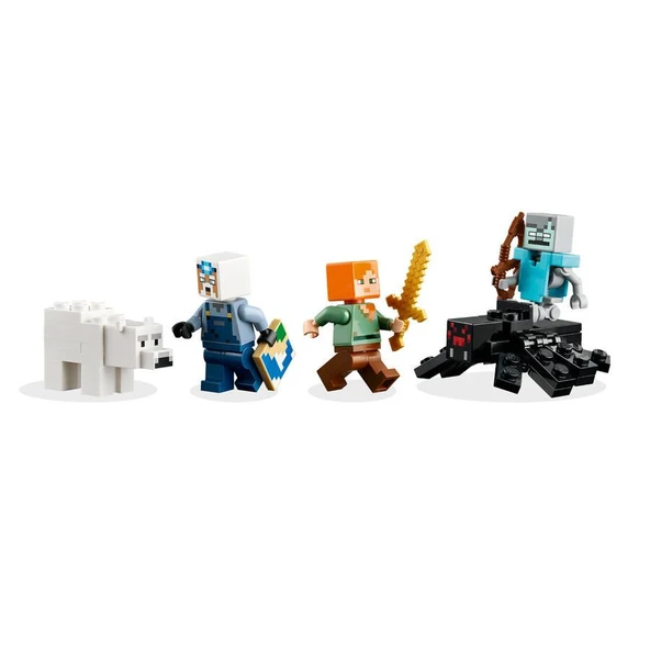 LEGO Minecraft 21277 The Pickaxe Mine - Resim 4