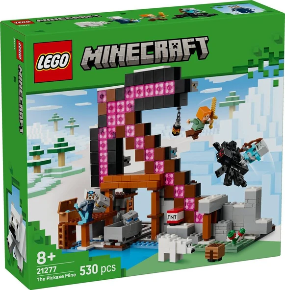 LEGO Minecraft 21277 The Pickaxe Mine ürün görseli 1