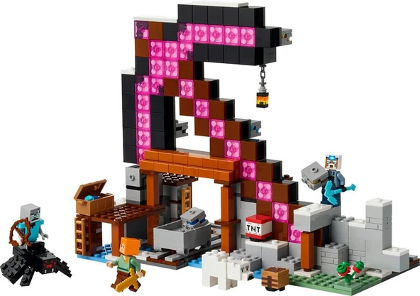 LEGO Minecraft 21277 The Pickaxe Mine - Resim 3