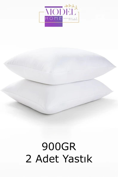 MODELHOME 2 Adet Boncuk Silikon Yastık (900 gram )  Antialerjik (50x70 Cm ) ürün görseli 1