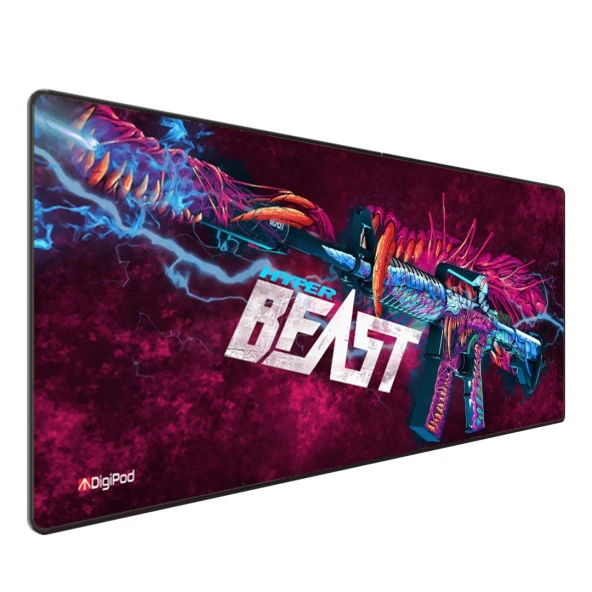 Digipod Gaming Mousepad Oyuncu Mousepad 90X40 Xxl Büyük Oyuncu Mousepad Kaymaz Taban 4mm ürün görseli 1