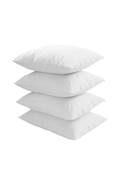 moda burada 10 Adet Fermuarlı Beyaz Iç Yastık Kılıfı 50x70 Cm ürün görseli 1