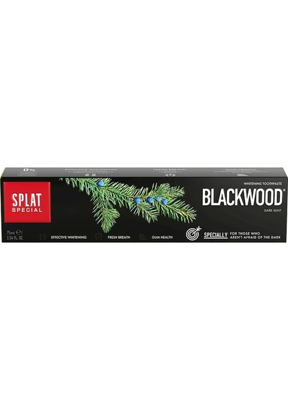 SPLAT SPECİAL BLACKWOOD DİŞ MACUNU 75 ML ürün görseli 1
