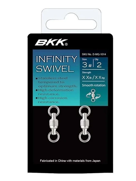 BKK Infinity Swivel Fırdöndü 2 Adet ürün görseli 1